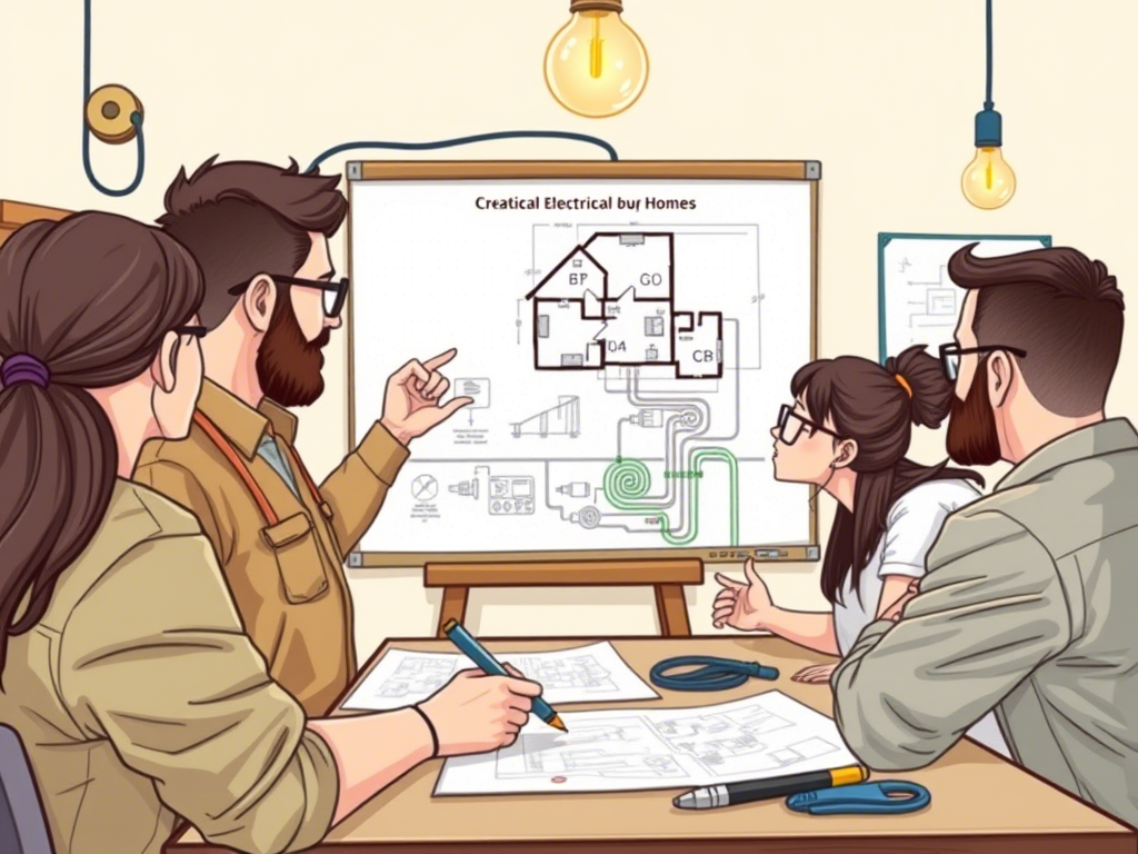 دورة تصميم مخطط كهربائي للمنازل